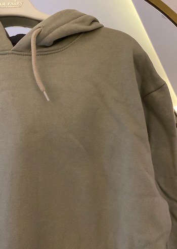 Bej Kapüşonlu Kadın Sweatshirt - Görsel 2