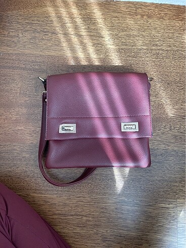 Bordo cherry çanta