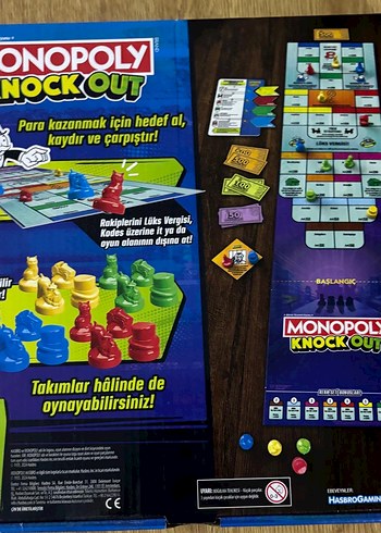 Monopoly konck out - Görsel 2