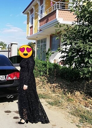Siyah abiye elbise ( 2 adet) 
