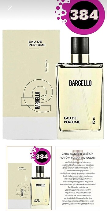 Bargello 384 parfüm