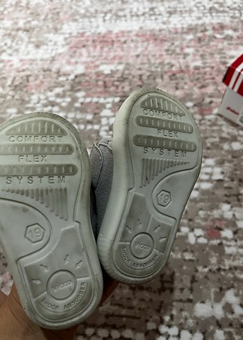 Vicco Gri Erkek Bebek İlk Adım Ayakkabısı