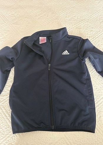 Çocuk Lacivert Fermuarlı Eşofman Takımı - Görsel 3