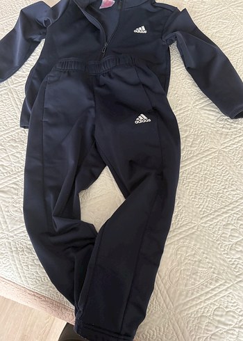 Çocuk Lacivert Fermuarlı Eşofman Takımı - Görsel 4