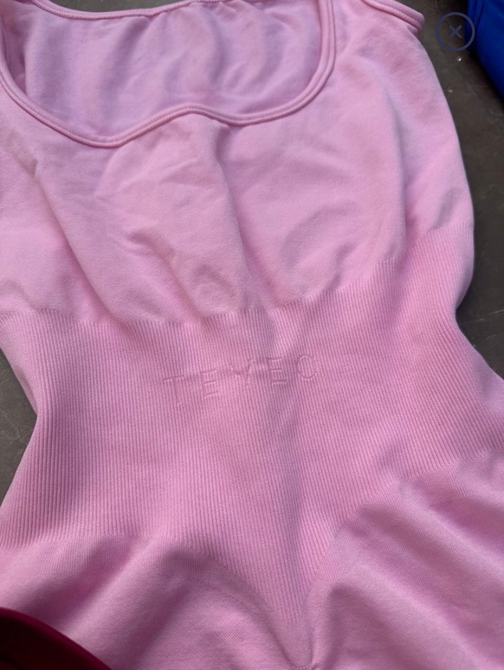 Pembe Kısa Tulum - Görsel 2