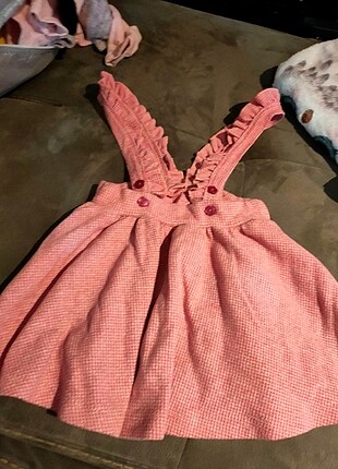 For My Baby Askılı elbise takim