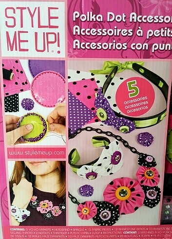 Stylishfit Style me up taç toka tasarım seti