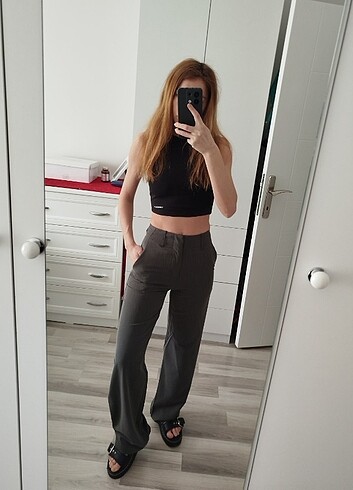 Stradivarius bol kesim pantolon