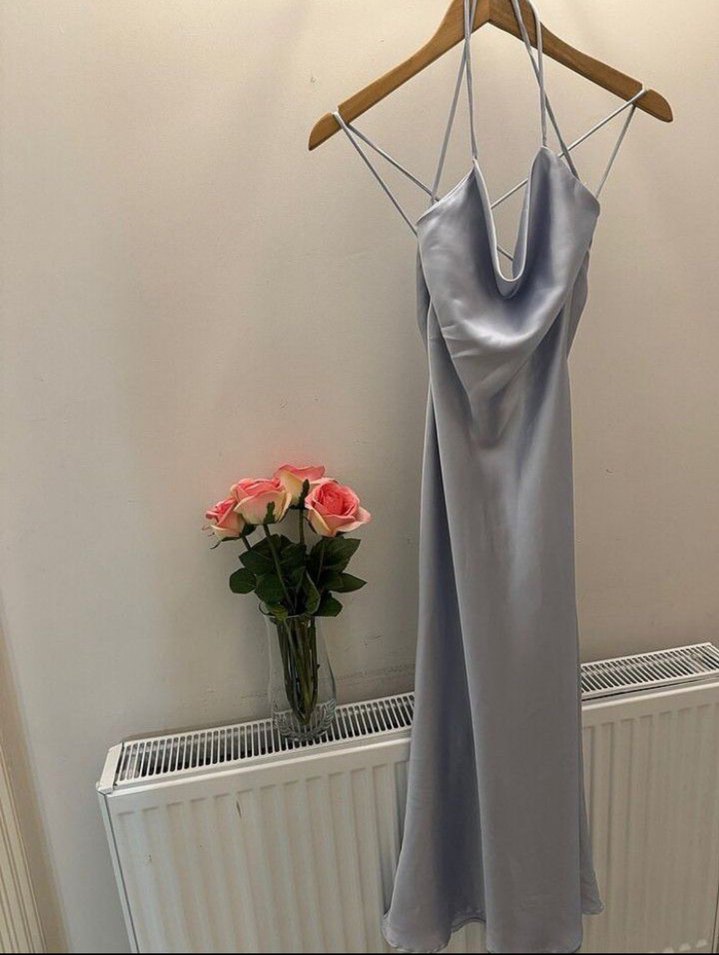 Zara Uzun İp Askılı Kadın Elbise - Görsel 2