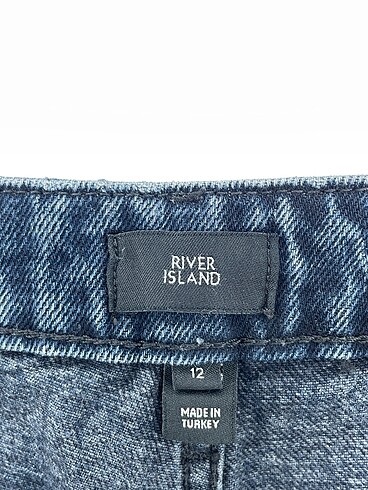 40 Beden mavi Renk River Island Jean / Kot %70 İndirimli.