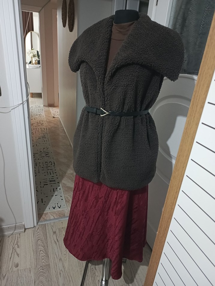 welsoft yelek kürk - Görsel 5