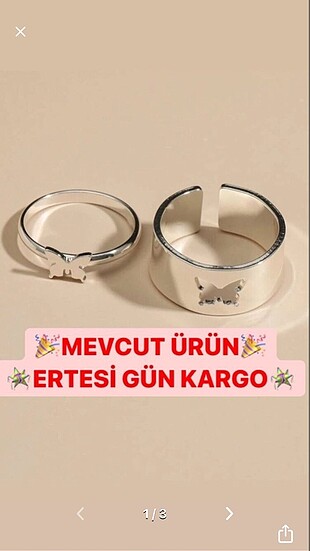 Kelebek yüzük
