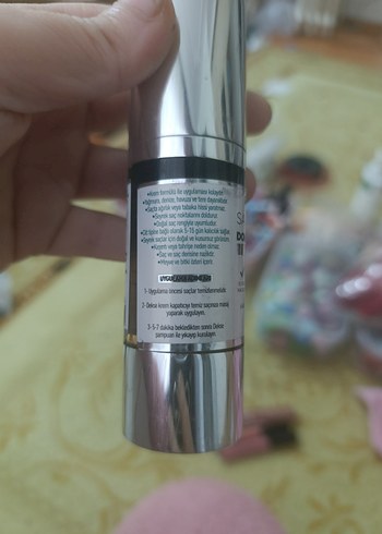 Dekse Saç Kapatıcı Dolgunlaştırıcı Serum 30ml siyah renk - Görsel 2