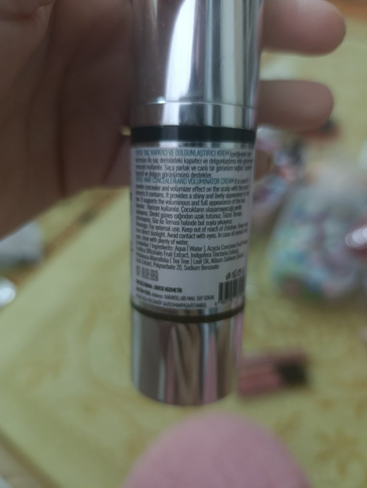 Dekse Saç Kapatıcı Dolgunlaştırıcı Serum 30ml siyah renk - Görsel 3