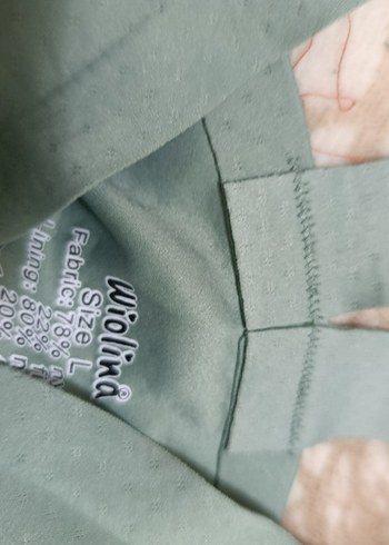 Pastel mint yeşili renginde lazer kesim Sütyen - Görsel 3