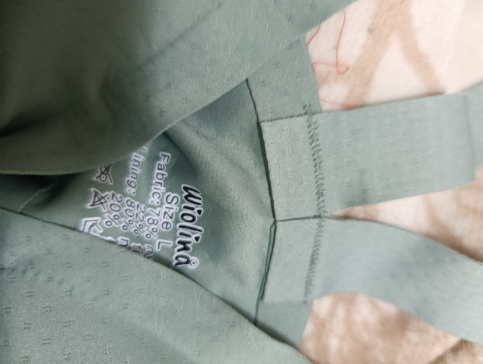 Pastel mint yeşili renginde lazer kesim Sütyen - Görsel 3