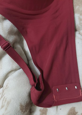 kırmızı lazer kesim toparlayıcı Sütyen - Görsel 3