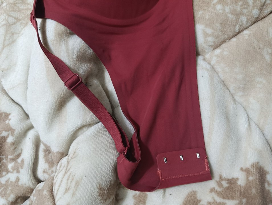 kırmızı lazer kesim toparlayıcı Sütyen - Görsel 3