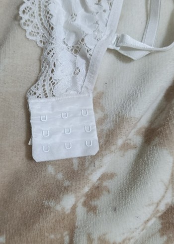 Beyaz Nakışlı Bohem Sütyen - Görsel 5