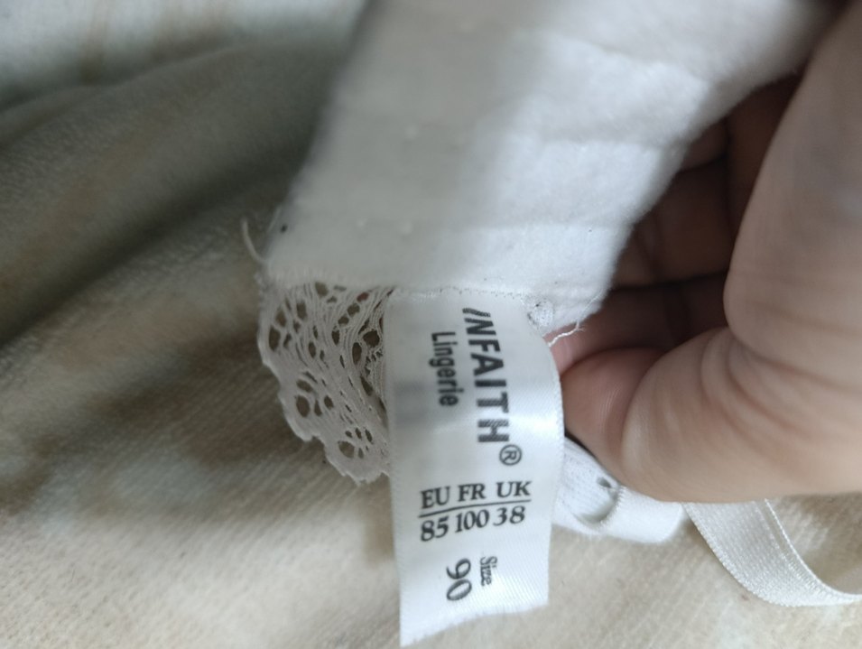 Beyaz Nakışlı Bohem Sütyen - Görsel 3