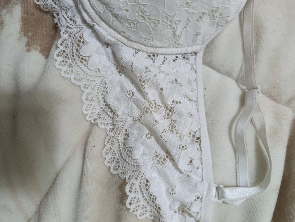 Beyaz Nakışlı Bohem Sütyen - Görsel 2