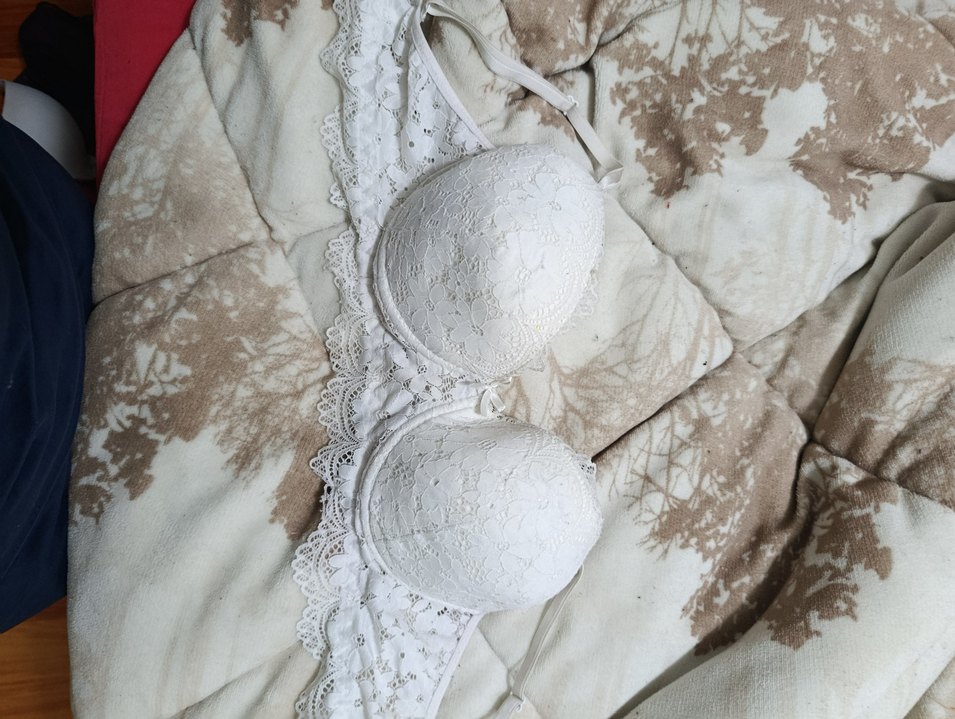 Beyaz Nakışlı Bohem Sütyen - Görsel 4