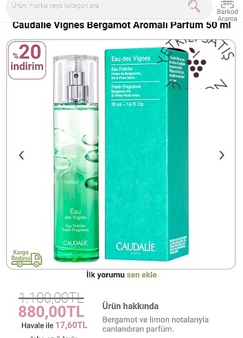 Caudalie Parfüm 