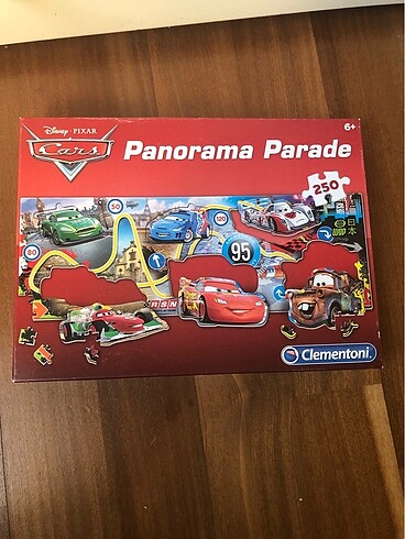 Cars puzzle 250 adet