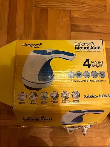 Beden Elektronik 4 Baslikli Masaj Aleti