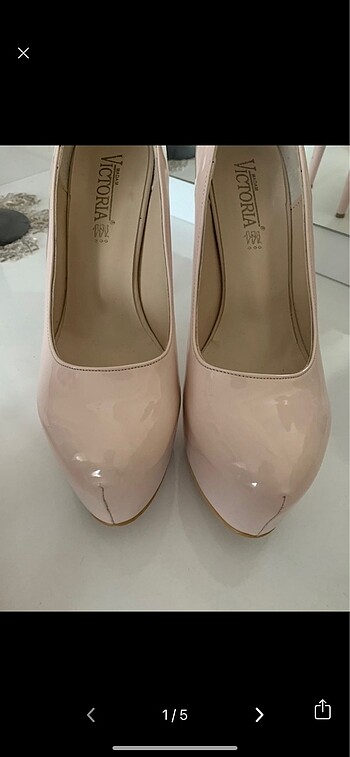 Çift platform topuklu ayakkabı - Görsel 5