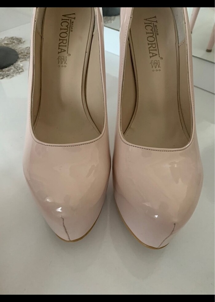 Çift platform topuklu ayakkabı - Görsel 2