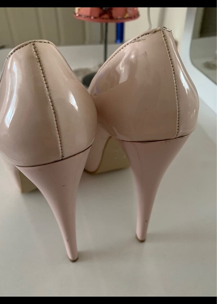 Çift platform topuklu ayakkabı - Görsel 3