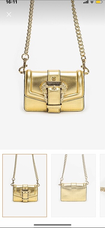 Versace gold çanta