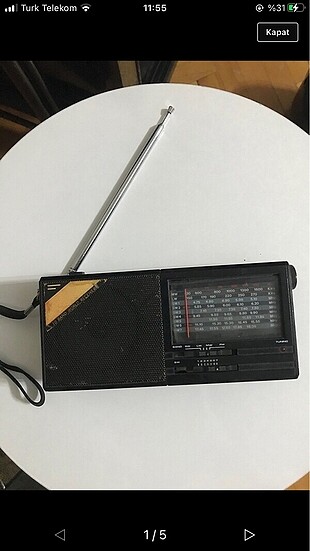 Küçük teyp radyo