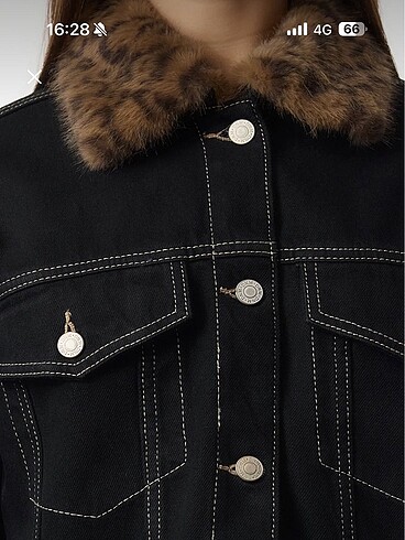 m Beden Leopar ceket