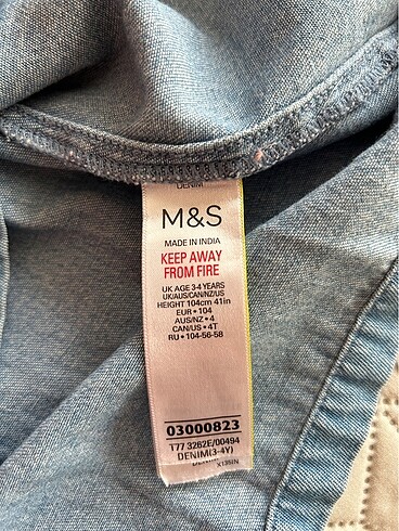 24-36 Ay Beden M&S Elbise