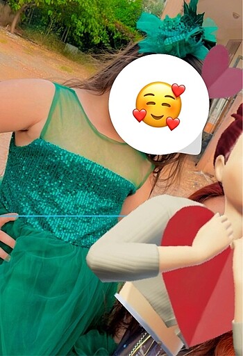 7 /8 yaş uyumlu haki kollukları olan elbise