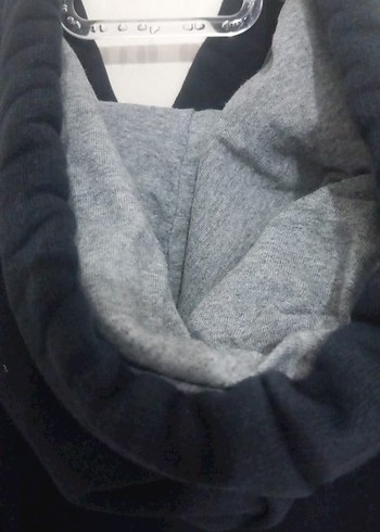 Erkek Lacivert Denim Baskılı Sweatshirt - Görsel 6