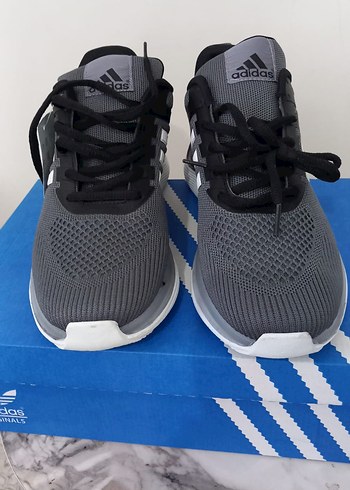 Adidas Gri Erkek Spor Ayakkabı - Görsel 5