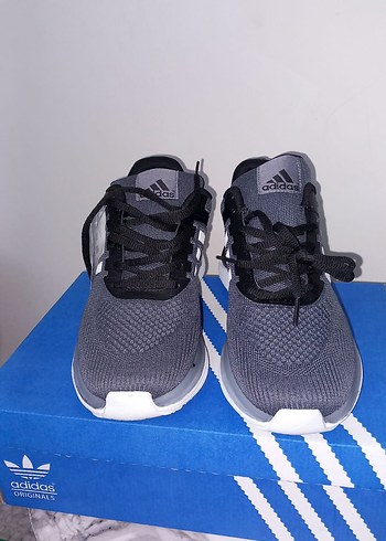 Adidas Gri Erkek Spor Ayakkabı - Görsel 6