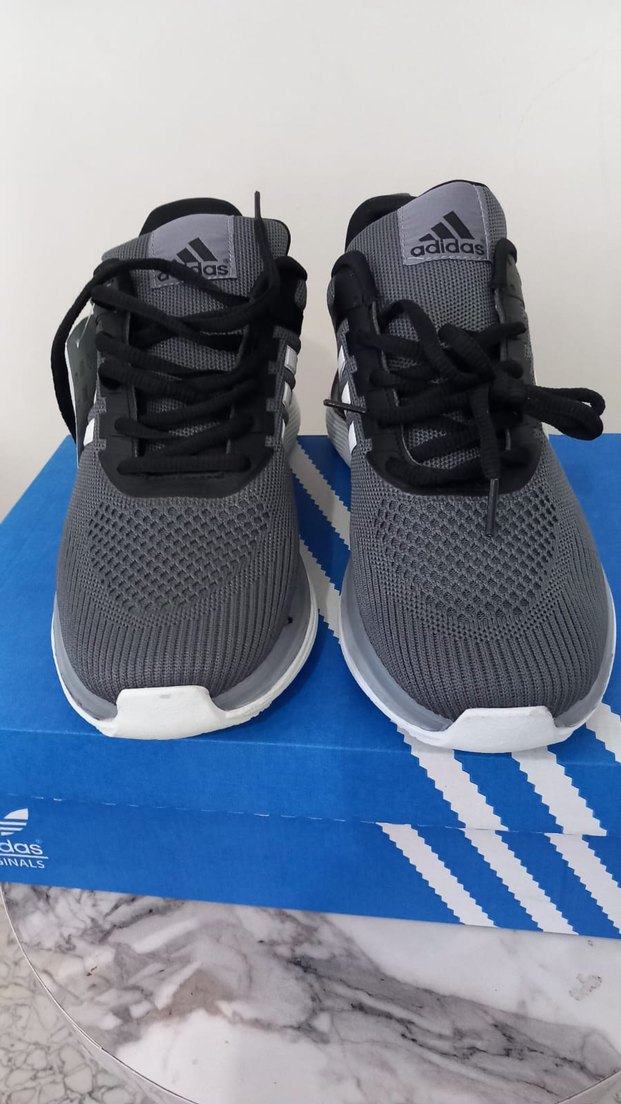 Adidas Gri Erkek Spor Ayakkabı - Görsel 5