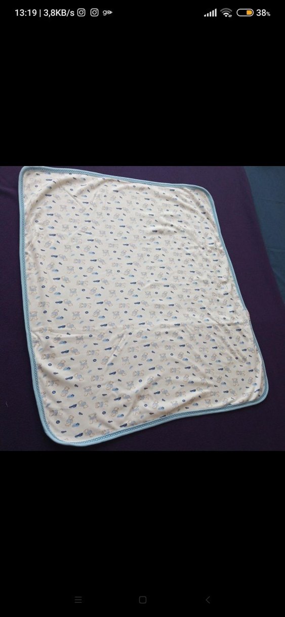 Ayıcık ve Araba Baskılı Çocuk Battaniyesi - Görsel 3