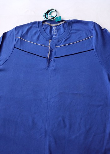 (YENİ İNCİ) Marka, Nişan Bohçası için, 2'li, Erkek Pijama Takımı - Görsel 2