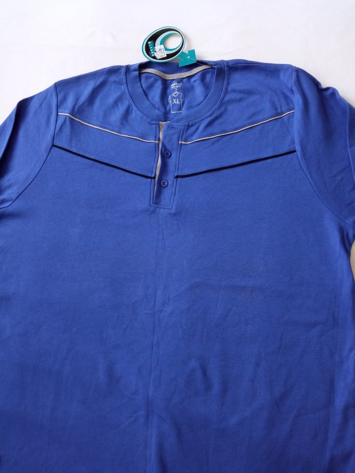 (YENİ İNCİ) Marka, Nişan Bohçası için, 2'li, Erkek Pijama Takımı - Görsel 2