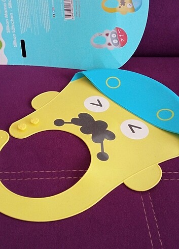 BABYJEM Marka, Silikon Mama Önlüğü - Görsel 6