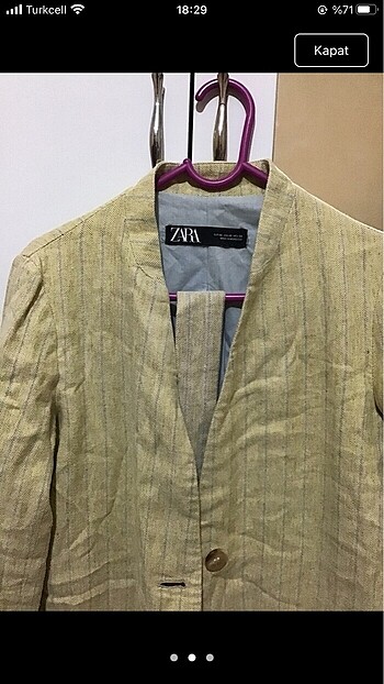 Zara Zara Blazer Ceket