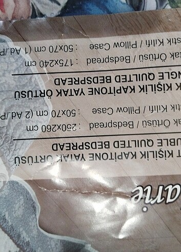 YATAK ÖRTÜSÜ TAKIMI  - Görsel 6