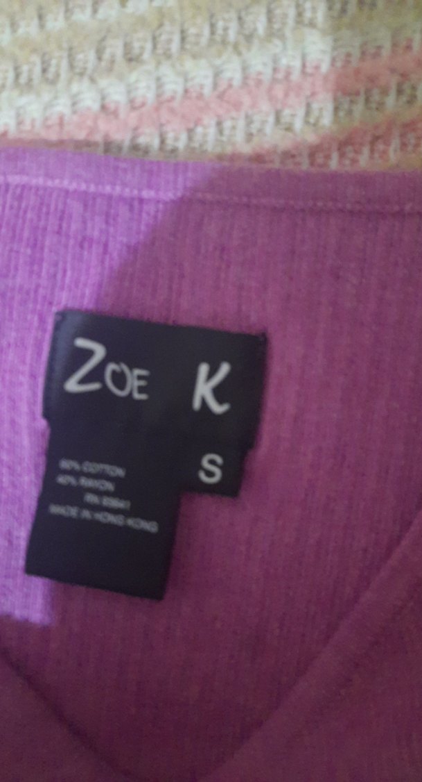 Mor Kolsuz Kadın Triko Süveter - Görsel 3