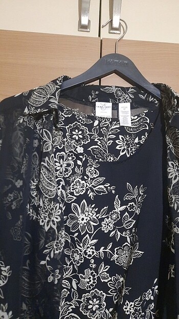 İç bluz dış gömlek birleşik takım - Görsel 3