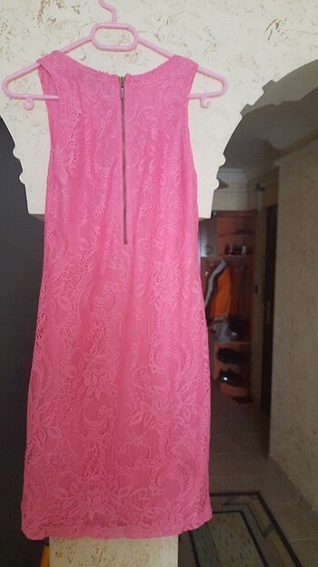 Dantel abiye elbise - Görsel 3